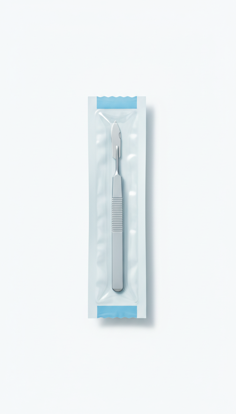 Sterile Surgical Scalpel