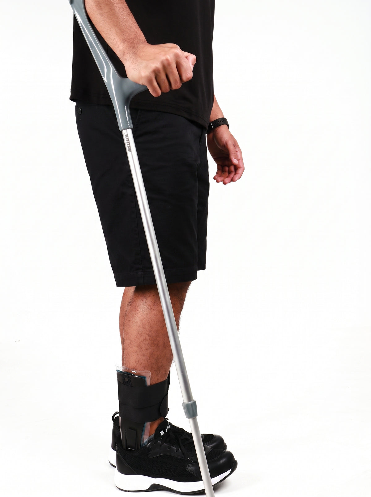 Swedish Crutch - forearm cuff detail
