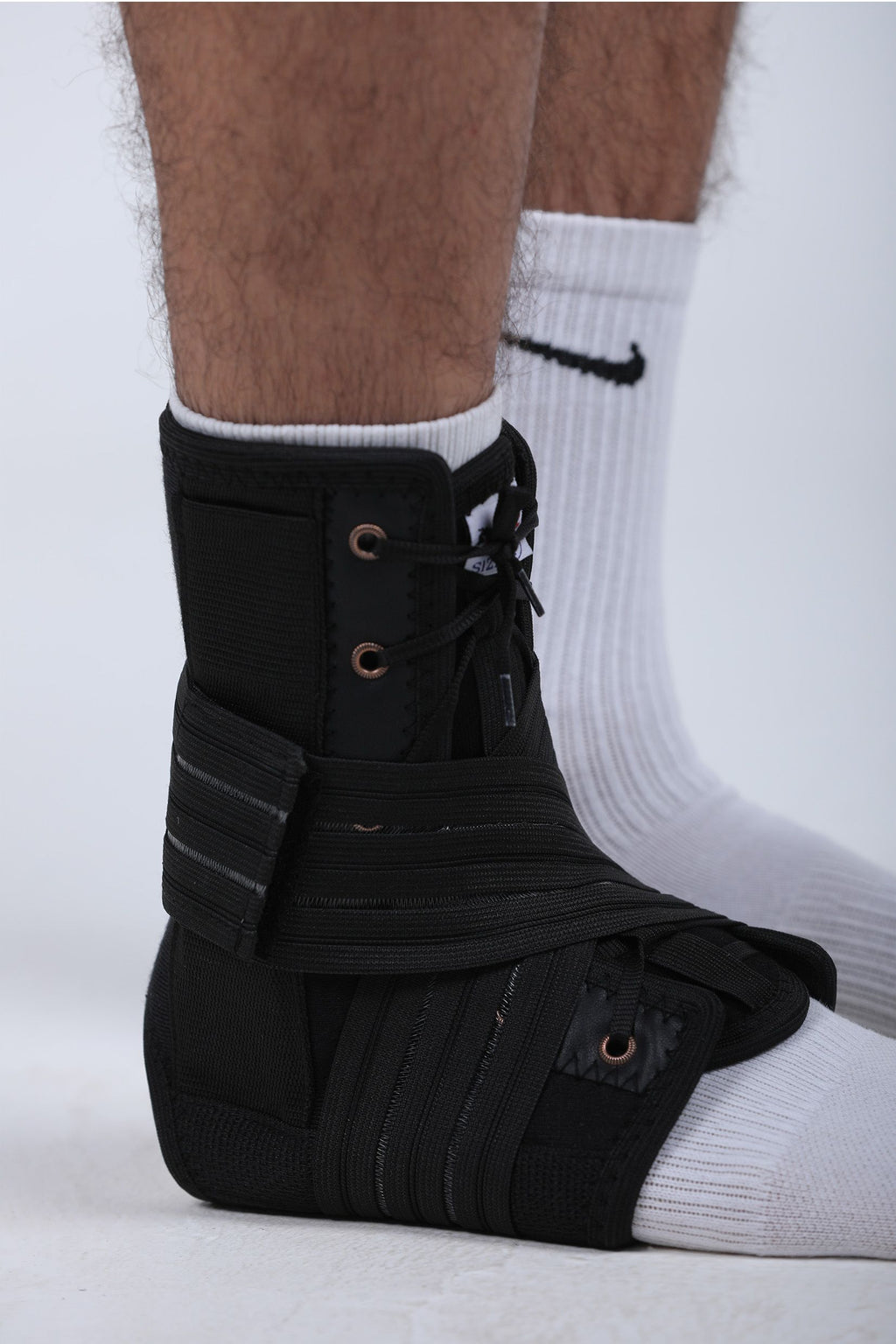 Premium Ankle Brace with Criss-Cross Straps - view 3
