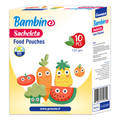 Granzia Bambino Sacheleta Reusable Food Pouches (10 pcs)