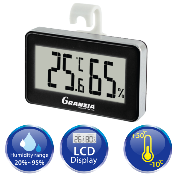 Granzia Frigitemp Temperature & Humidity Monitor