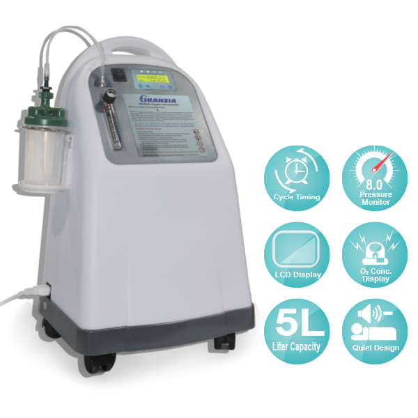 Granzia OXY-G5 Oxygen Concentrator 5L