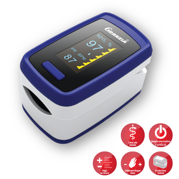 Granzia Pulsox-301 Fingertip Pulse Oximeter