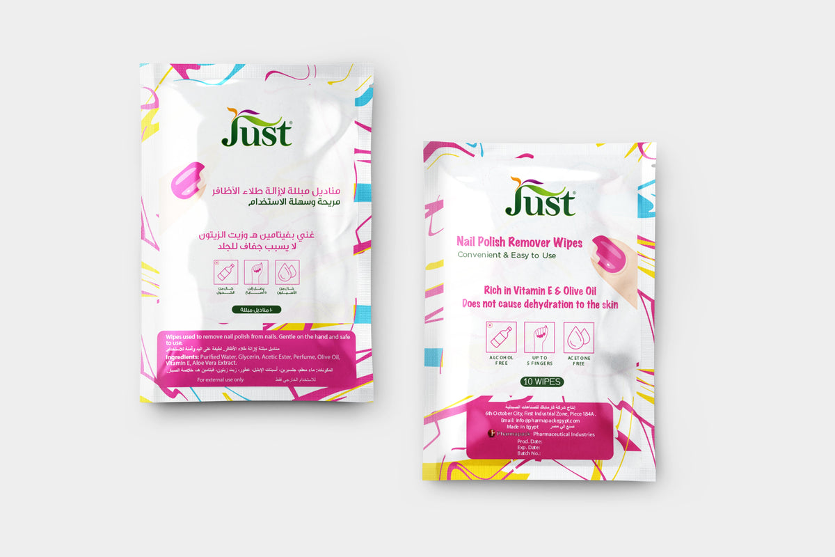 Just Nail Polish Remover Wipes